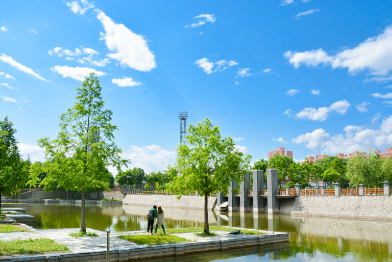 北京工商大学碧水蓝天