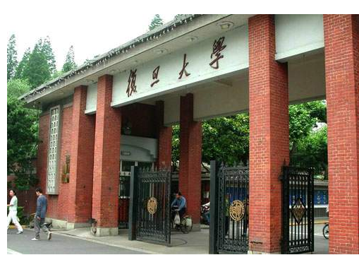 复旦大学校门风采