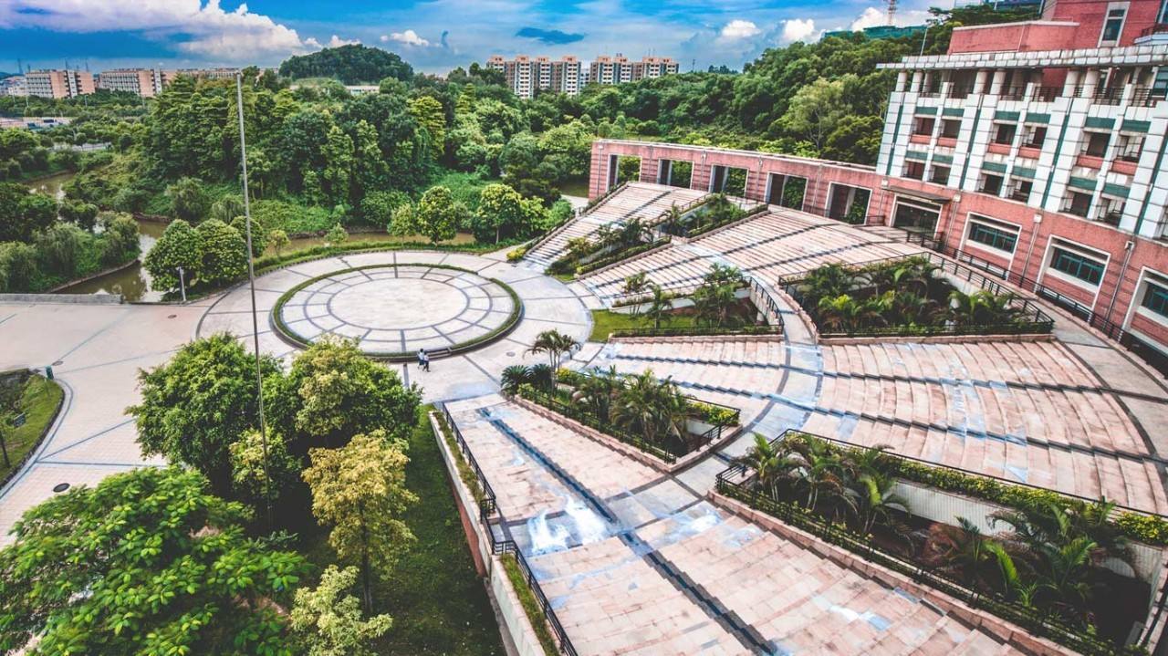 深圳大学俯瞰图