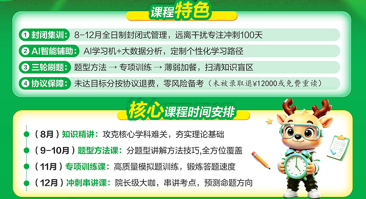 中公考研百日刷题抢分营