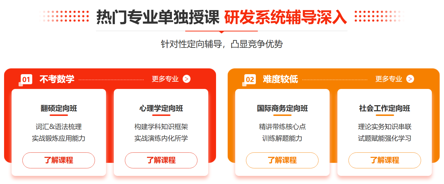 中公考研全年集训营