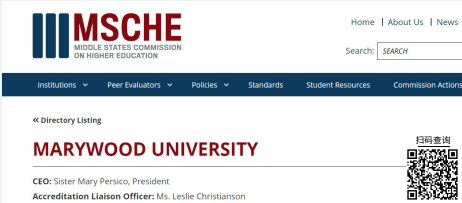玛丽伍德大学哪个课程好