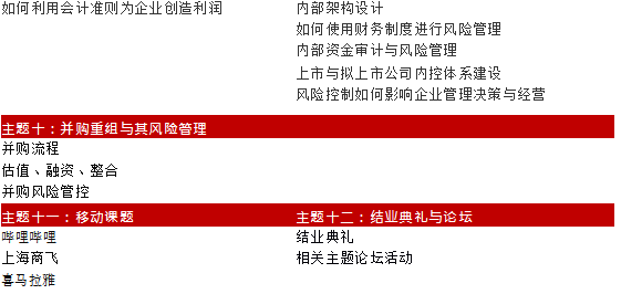 2021上海财经大学财务总监班课程发布