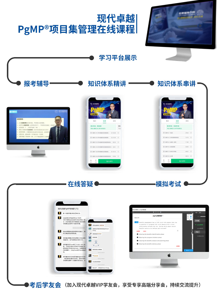 现代卓越PgMP项目集管理认证培训