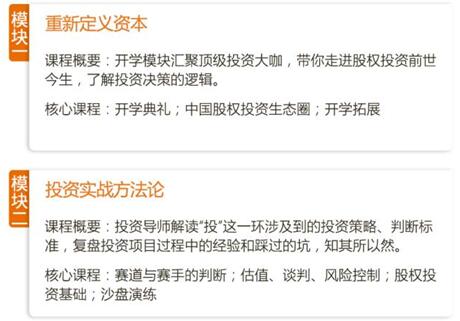沙丘学院创业投资课程学什么内容