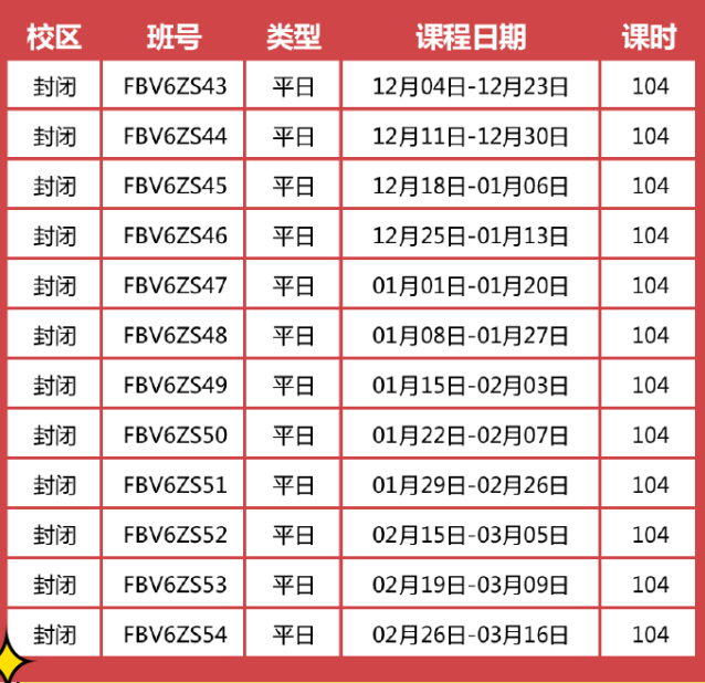 环球教育寒假雅思封闭6-8人钻石班