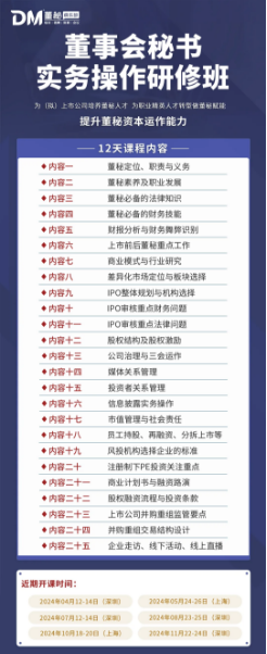 董秘俱乐部上市公司董秘与拟上市公司董秘的工作重点差异简析