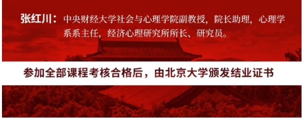 2025年4月9-13日北京大学心理学研修班课程安排_张智勇_普通与社会心理学_张红川_领导心理学