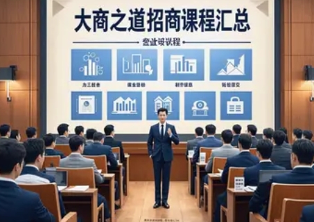 2025年王昕大商之道招商的方式