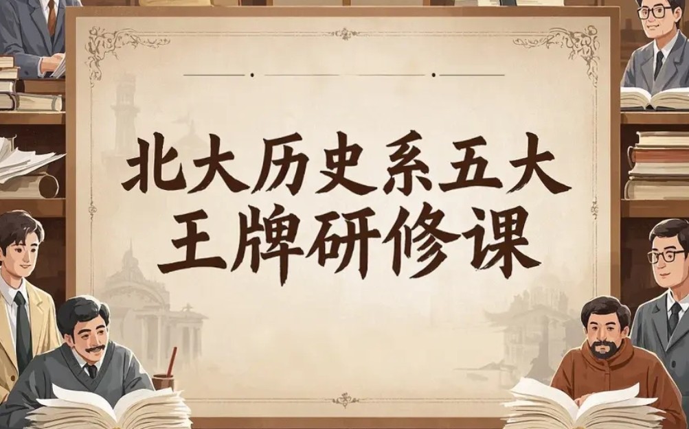 北大历史系五大王牌研修课深度解析：精英人群的文化进阶指南