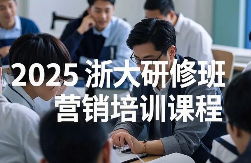 2025 年浙大研修班营销培训课程推荐