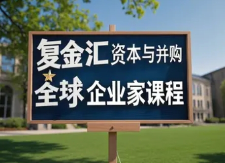 2025年复旦金融汇资本与并购全球企业家课程发布（四大亮点解读）