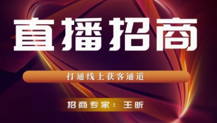 线上招商会培训课程有哪些？