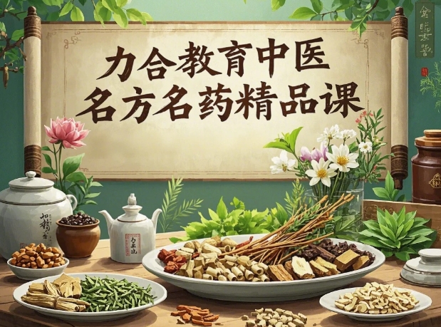 力合教育中医名方名药精品课发布（四大亮点解读）