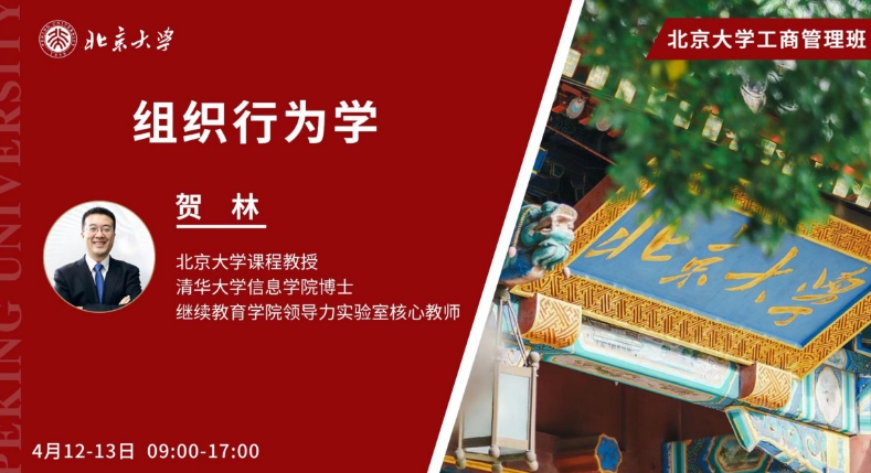 2025年4月12-13日北京大学工商管理班 组织行为学_贺林_深圳