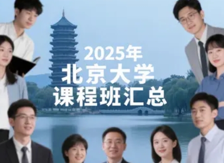 2025年北京大学经济学课程线下培训大课推荐