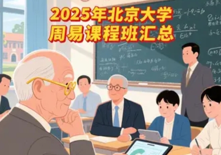 2025年北京大学周易易学课程线下长短班培训项目推荐