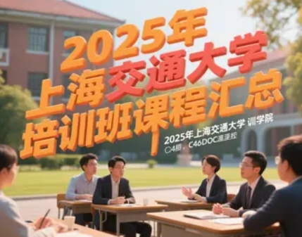 2025年上海交通大学营销培训班课程发布
