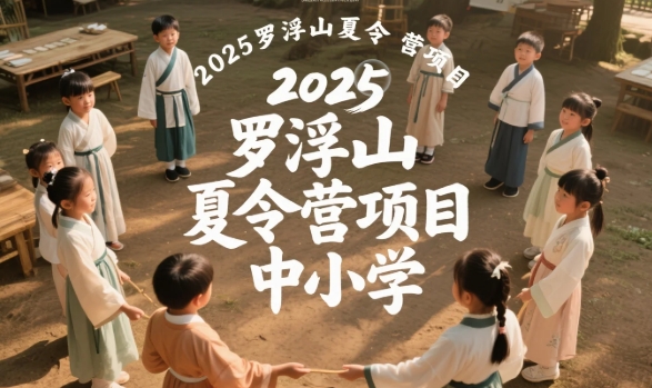2025年罗浮山夏令营项目汇总