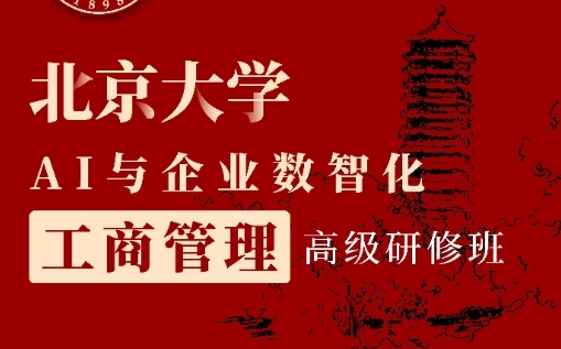 2025年传统企业如何实现数智化？选北大课程