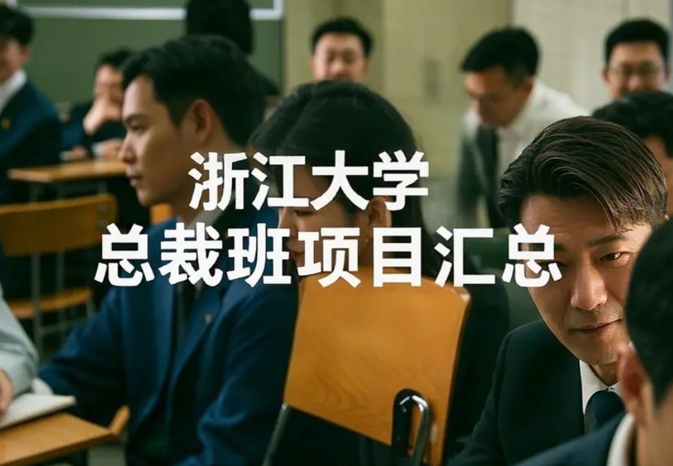 浙江大学企业家高端培训推荐