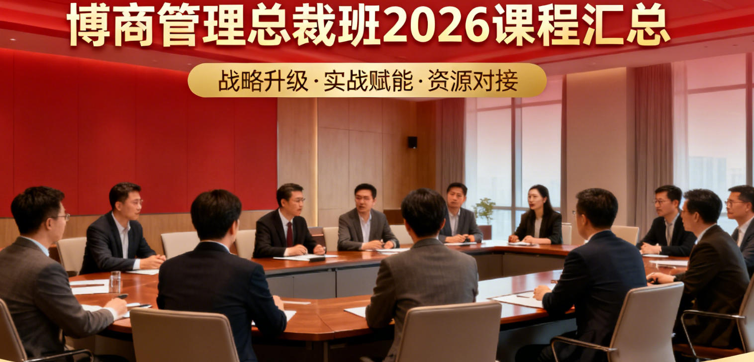 2025秋季博商管理近期课程汇总