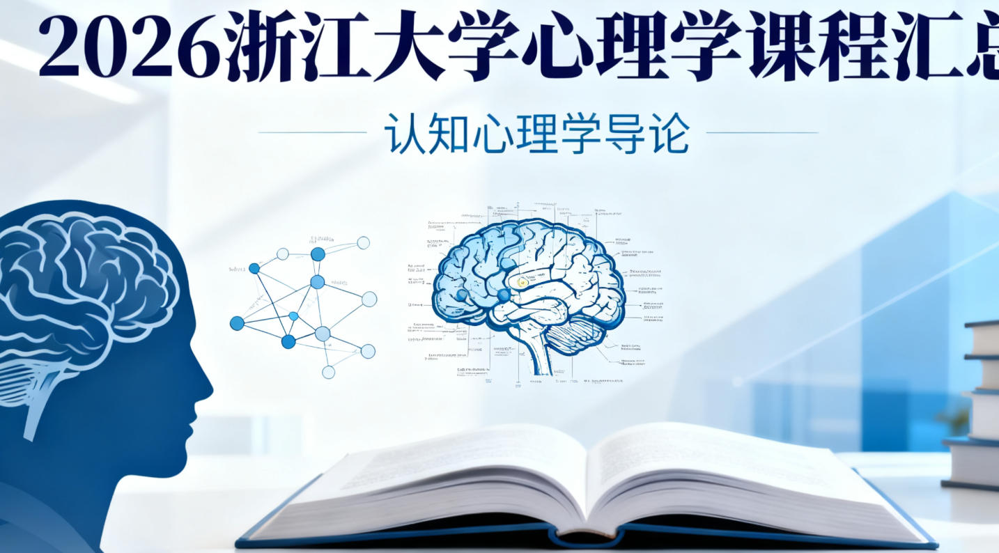 2026高级健康心理学浙大课程介绍