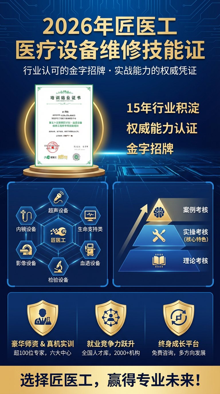 2026年怎么考医疗设备维修证