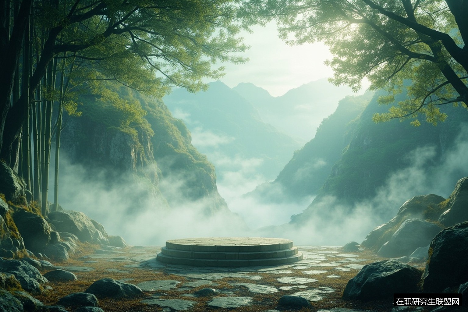 山谷竹林练功场