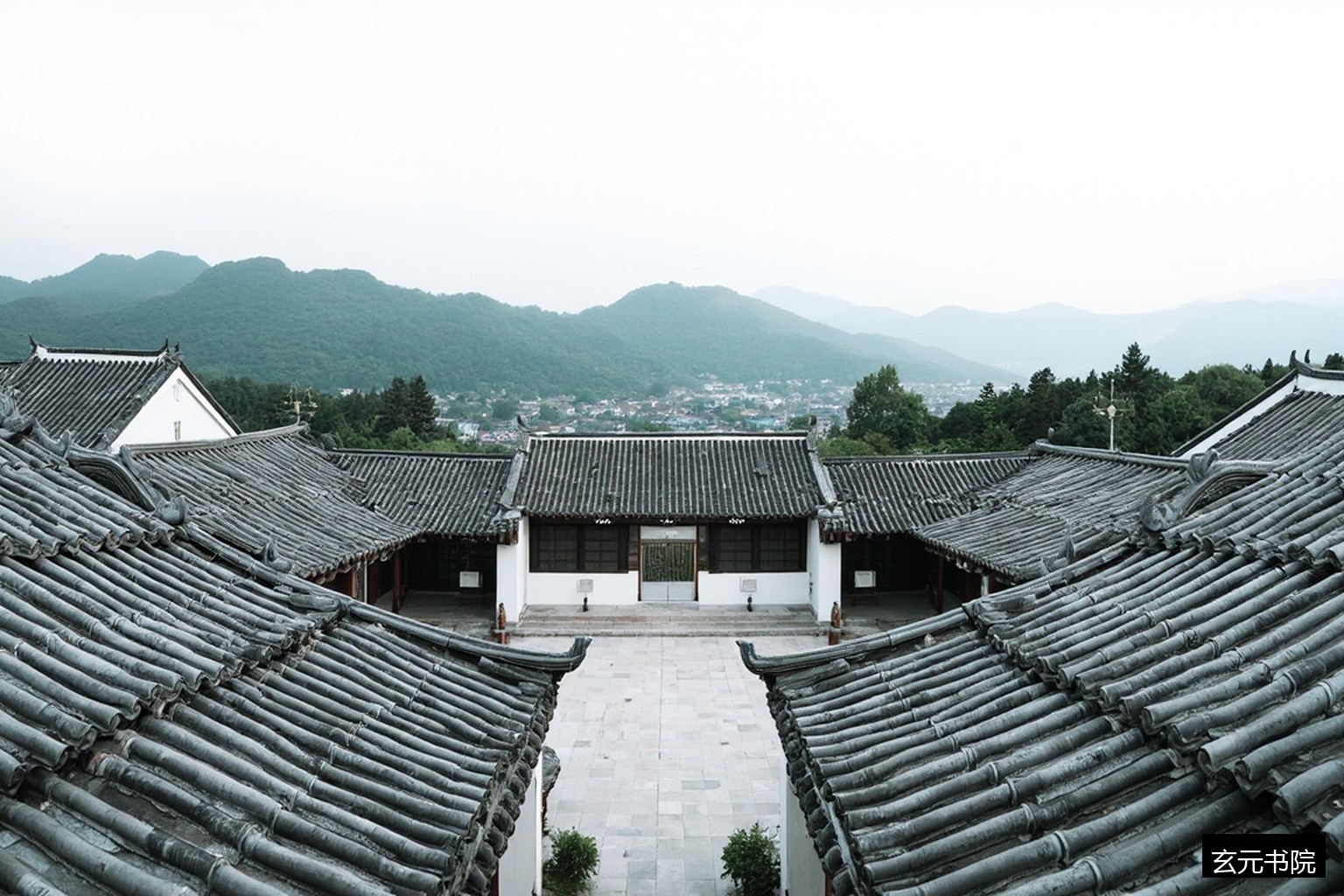 中式书院建筑群