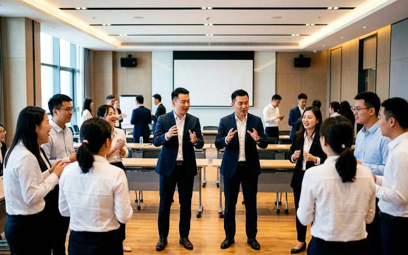 大商之道招商打板训练营招商会现场销讲技巧与铁军成交系统PK演练