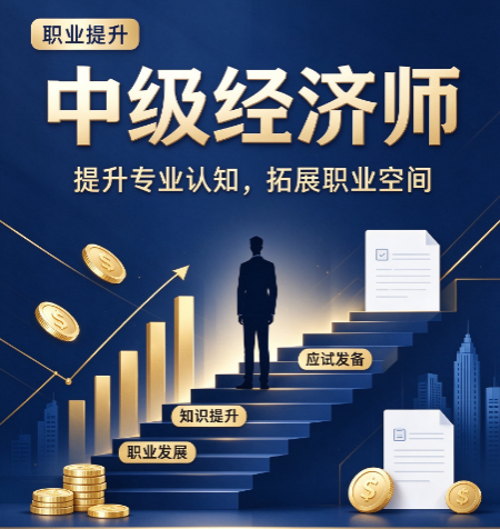 中级经济师网课推荐，适合在职打工人的备考课程分享