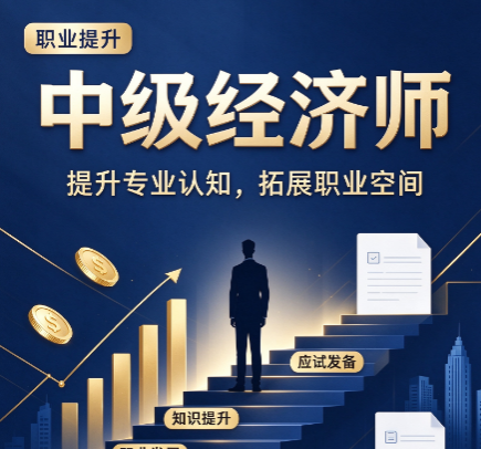 中级经济师证书含金量高吗，国企事业单位职场人的加分利器