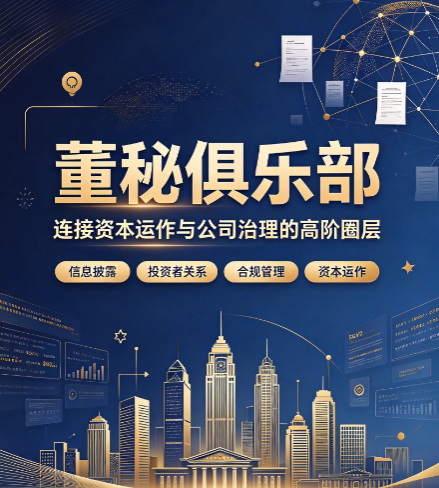 董秘俱乐部怎么样？培训课程值不值得报名？