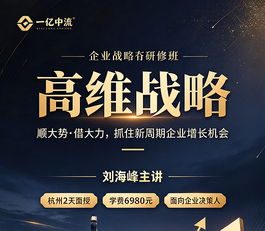 高维战略创始人刘海峰：从外部股东到讲课导师，他凭什么让龙头买单