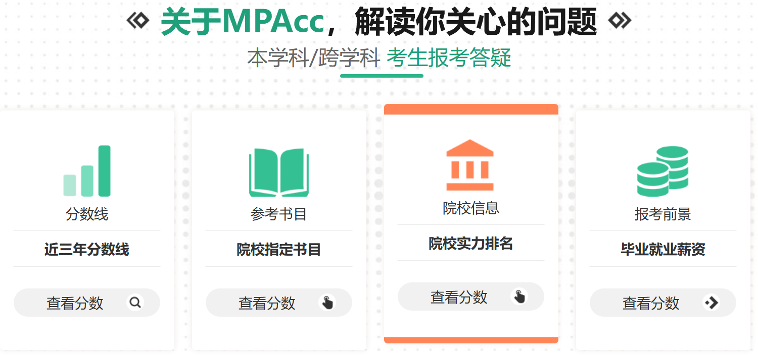 中公考研会计专硕MPAcc课程