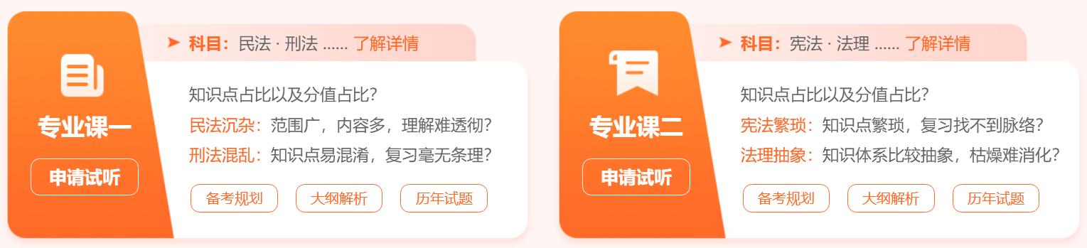 中公考研法律硕士定向辅导