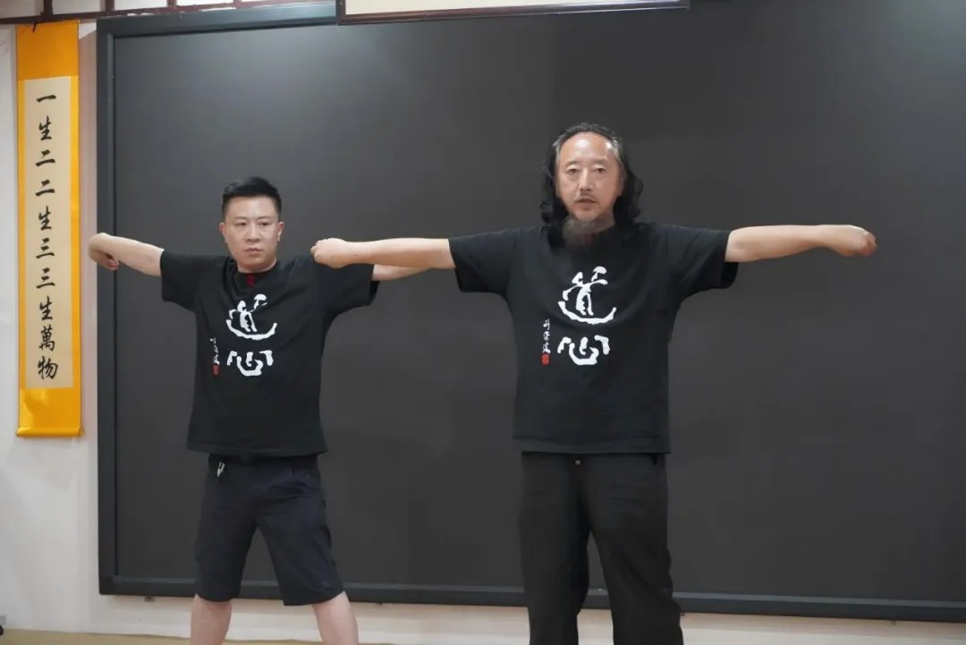 青城玄门太极练习现场