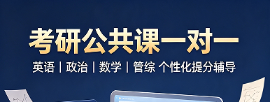 文登考研一对一公共课专业课来源课程海报