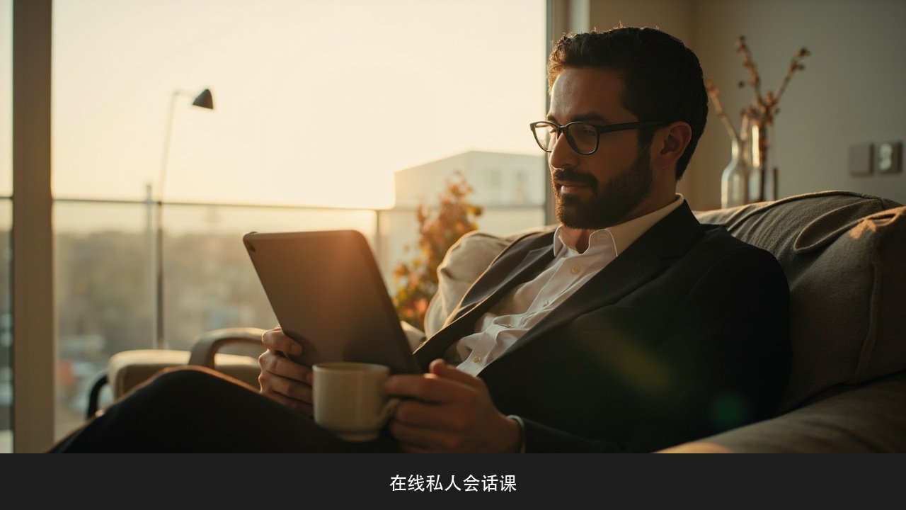 上班族下班后学英语 在线私人会话课