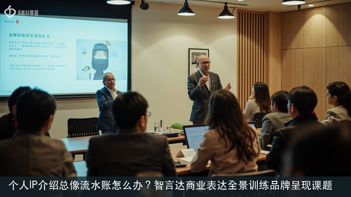 个人IP介绍总像流水账怎么办?智言达商业表达全景训练品牌呈现课题