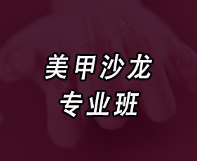美甲沙龙专业班来源课程海报