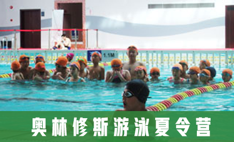 奥林修斯游泳夏令营来源课程海报