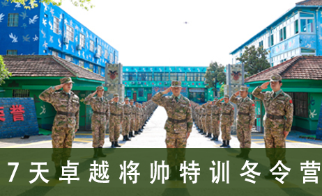 7天卓越将帅特训冬令营来源课程海报