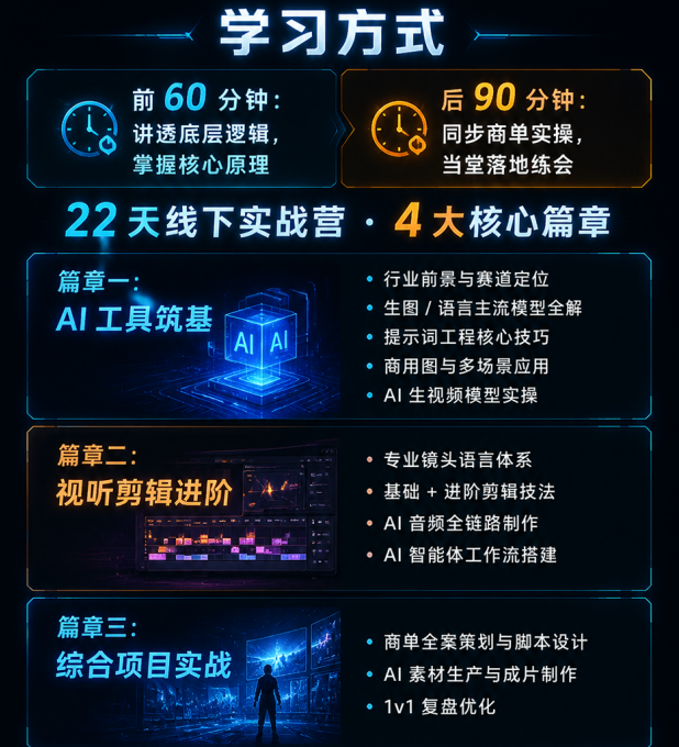 AIGC定制课线下实操班原课程资料