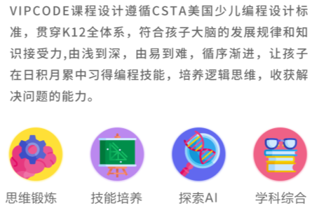 vipcode在线少儿编程C++数据结构与算法课程培训班课程资料