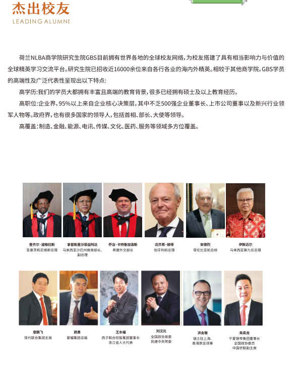 荷兰NLBA商学院工商管理博士DBA课程课程资料