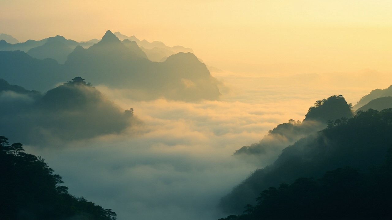 终南山为什么适合辟谷静修?光合养生选址背后的文化讲究配图