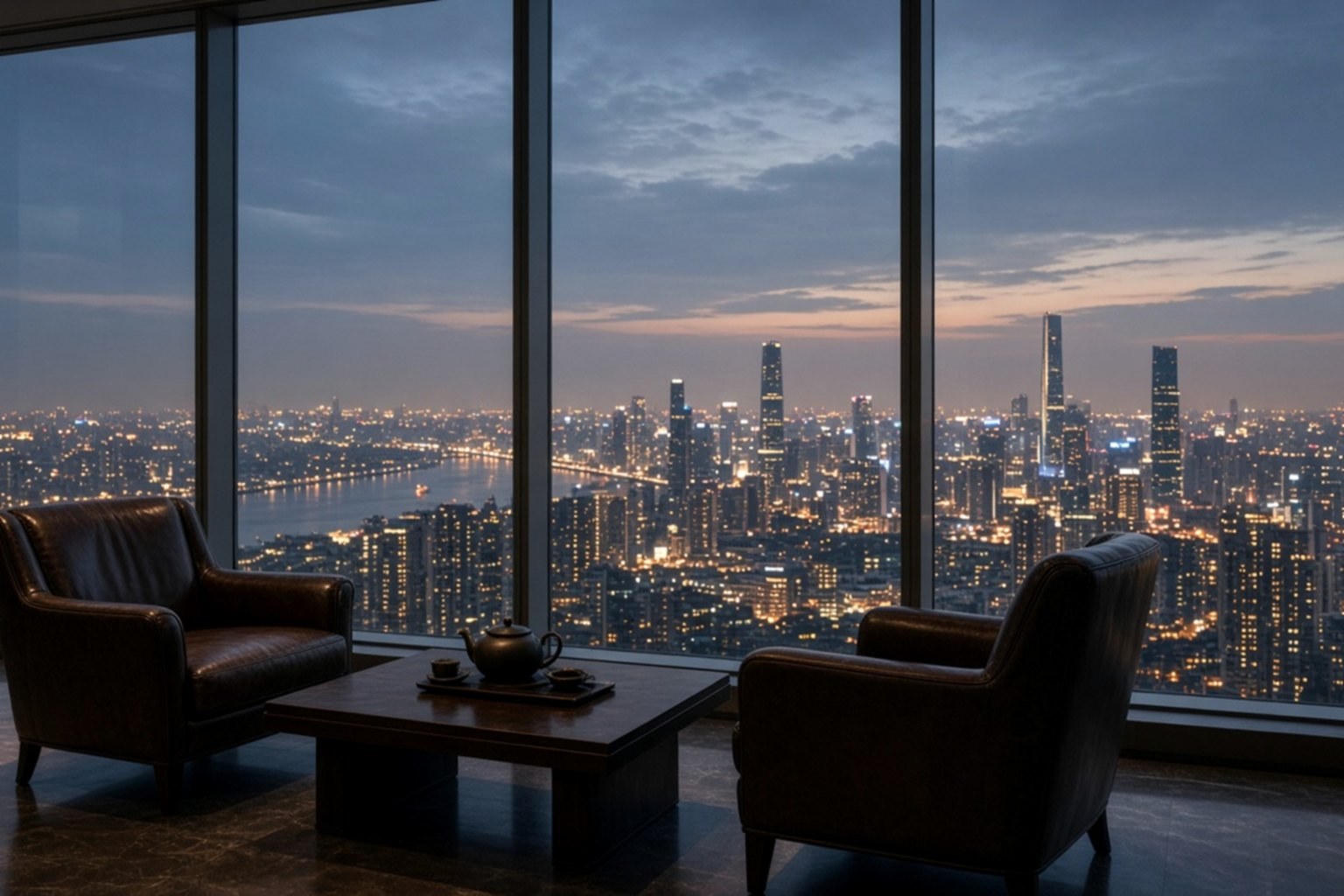 高楼夜色与沙丘学院黄埔班
