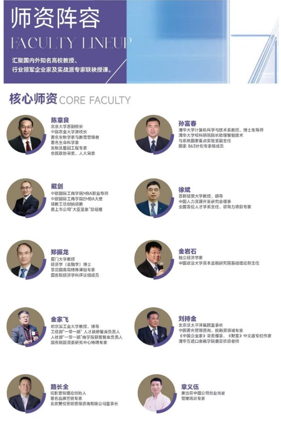 博研科技创新与现代管理CEO总裁研修班课程资料